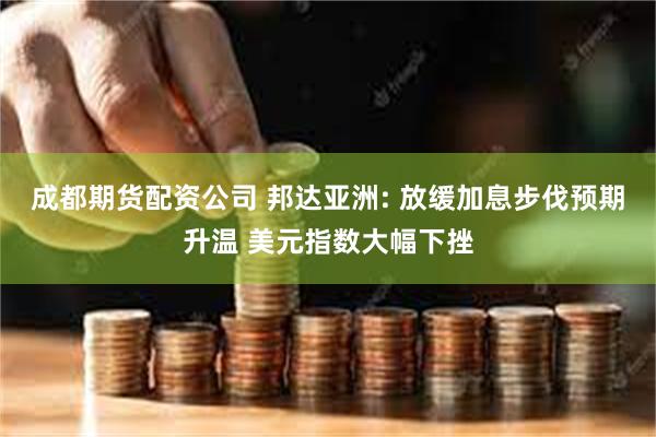 成都期货配资公司 邦达亚洲: 放缓加息步伐预期升温 美元指数大幅下挫