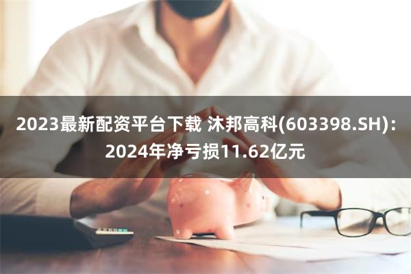 2023最新配资平台下载 沐邦高科(603398.SH)：2024年净亏损11.62亿元