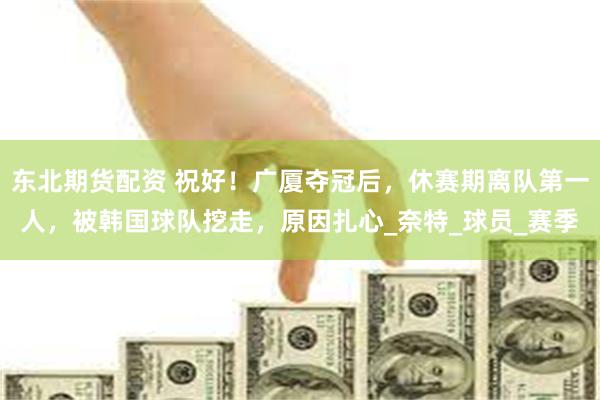 东北期货配资 祝好！广厦夺冠后，休赛期离队第一人，被韩国球队挖走，原因扎心_奈特_球员_赛季